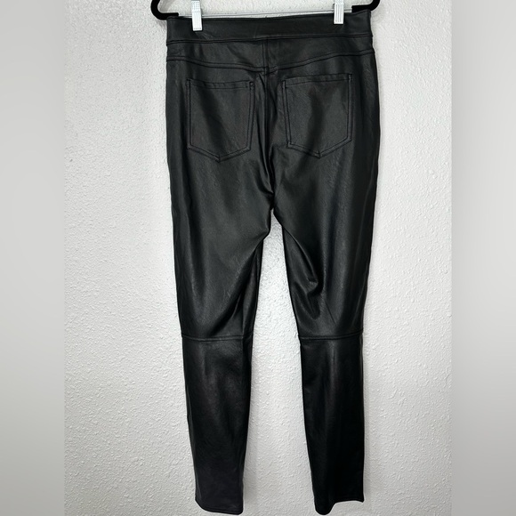 SPANX Women's Leather Skinny Pants Leggings Size M - Picture 7 of 9